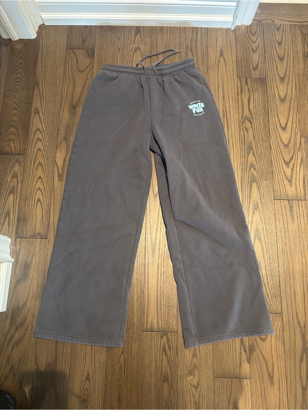 White Fox Gray Joggers